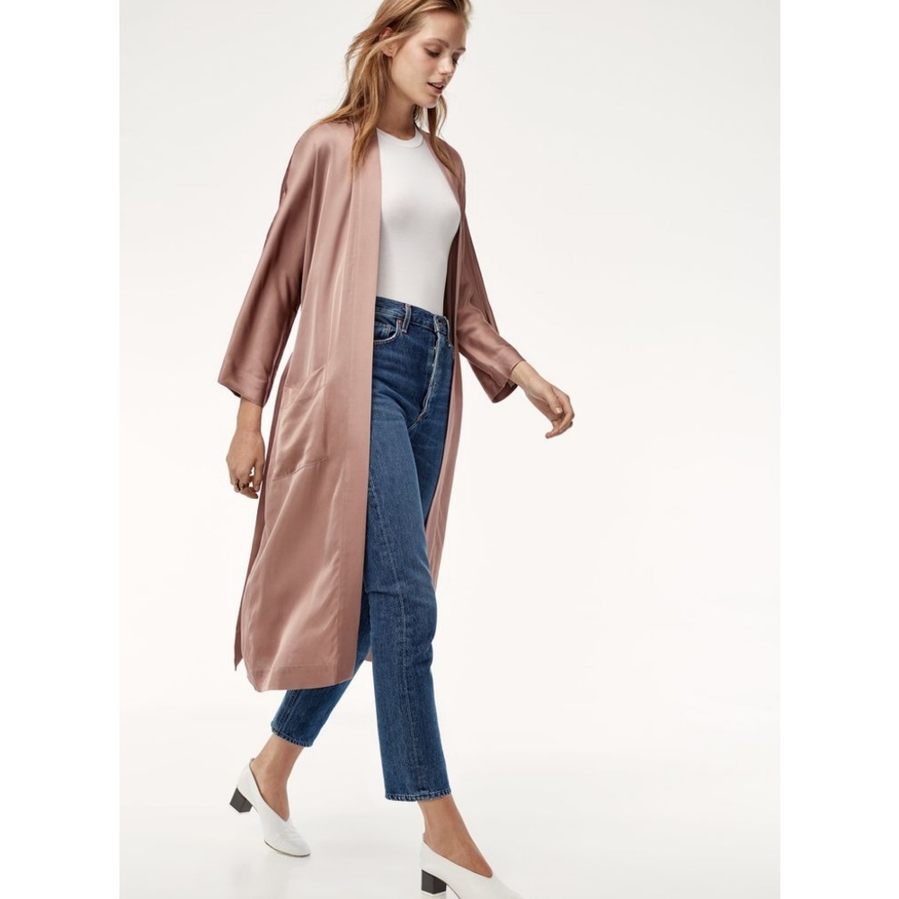 NWT Durante Jacket Robe Size Small Nutmeg - Picture 2 of 16